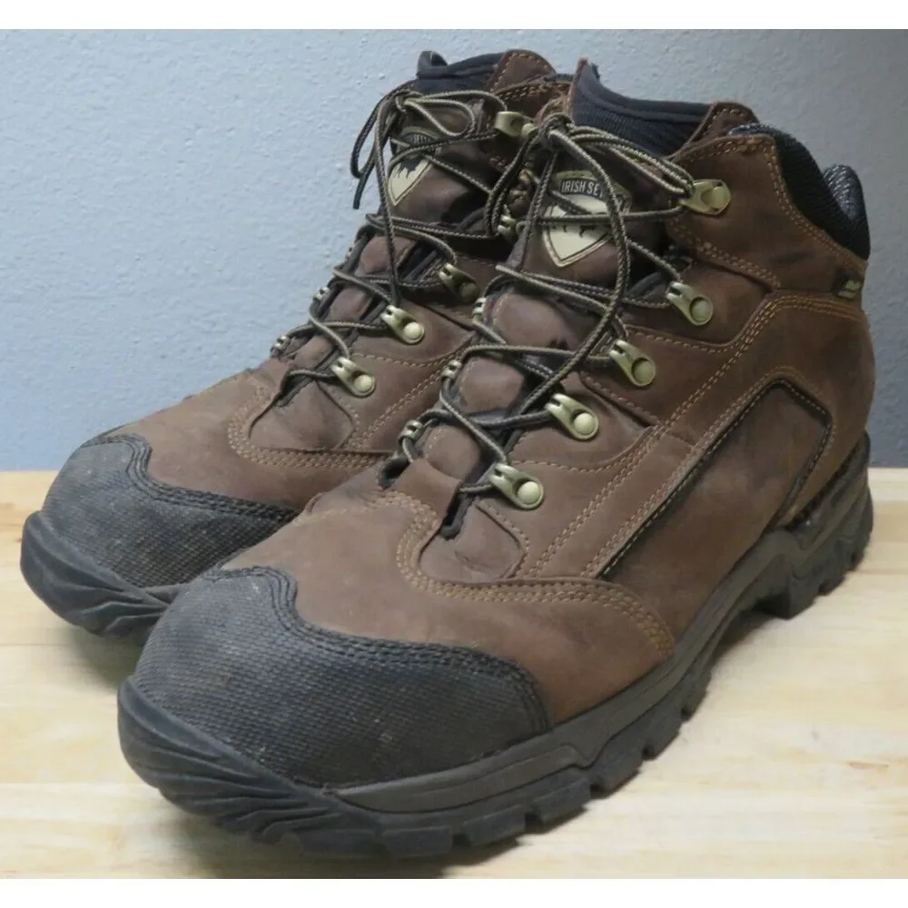 Red Wing Waterproof Irish Setter Mens Work 83402‎ Steel Toe Boots Size 14 D EH